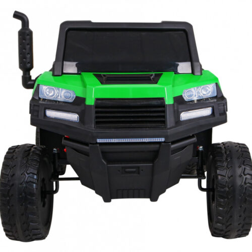 14814 Farmer Truck dla 2 dzieci biały + Napęd 4x4 + Pilot + Kiper + Audio LED
