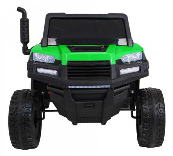 14814 Farmer Truck dla 2 dzieci biały + Napęd 4x4 + Pilot + Kiper + Audio LED