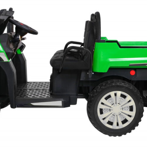 14815 Farmer Truck dla 2 dzieci biały + Napęd 4x4 + Pilot + Kiper + Audio LED