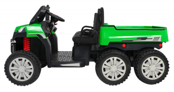 14815 Farmer Truck dla 2 dzieci biały + Napęd 4x4 + Pilot + Kiper + Audio LED