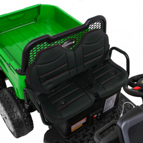 14822 Farmer Truck dla 2 dzieci biały + Napęd 4x4 + Pilot + Kiper + Audio LED