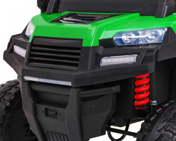 14823 Farmer Truck dla 2 dzieci biały + Napęd 4x4 + Pilot + Kiper + Audio LED
