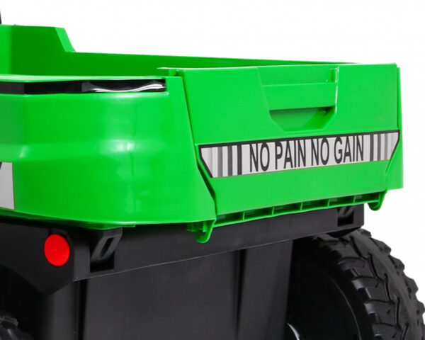14824 Farmer Truck dla 2 dzieci biały + Napęd 4x4 + Pilot + Kiper + Audio LED