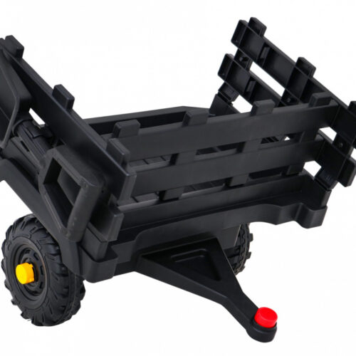 25056 Traktor Titanium Z Przyczepą Czarny / zielony / czerwony