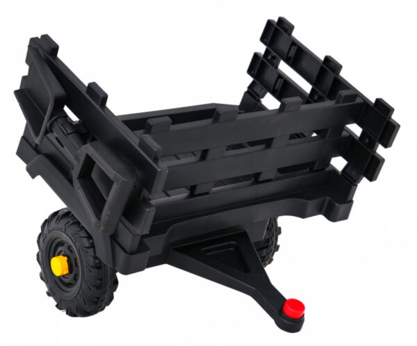 25056 Traktor Titanium Z Przyczepą Czarny / zielony / czerwony