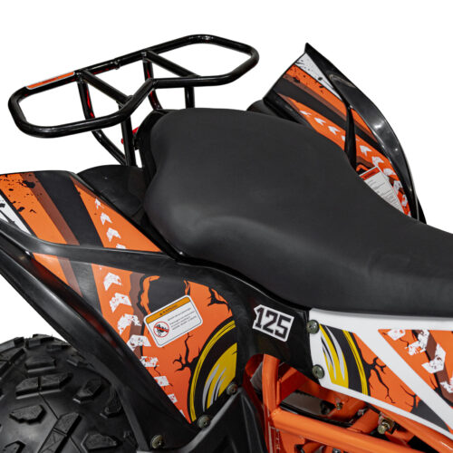 44786 Pojazd Quad Spalinowy DESERT STORM Pomarańczowy