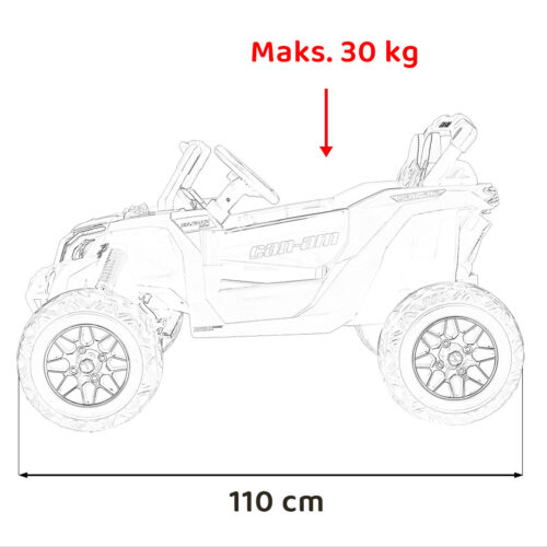 Maverick ATV CAN-AM  żółty