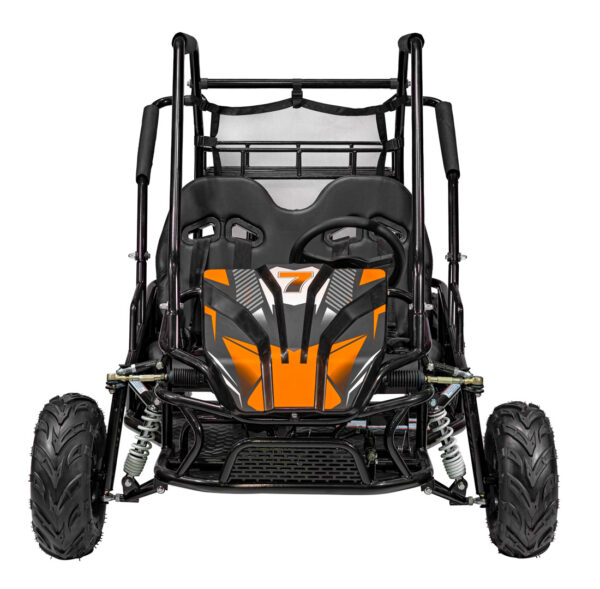 Pojazd BUGGY Spalinowy LUCKY SEVEN Pomarańczowy