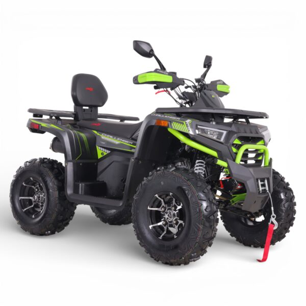 ASIX CHALLENGER 250 4T NOWOŚĆ T3B!    10"", 1+R, EFI, E-START + ALU + HAK + WYCIĄGARKA