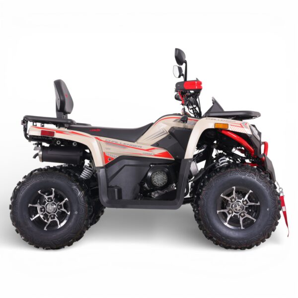 ASIX CHALLENGER 250 4T NOWOŚĆ T3B!    10"", 1+R, EFI, E-START + ALU + HAK + WYCIĄGARKA