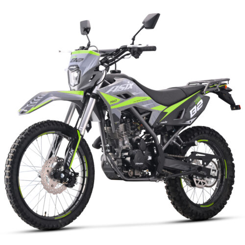 CROSS ASIX XB82 150 - Limonka (3) ASIX XB72 150 4T 19/16'', MAN 5B, E-START + LAMPA
