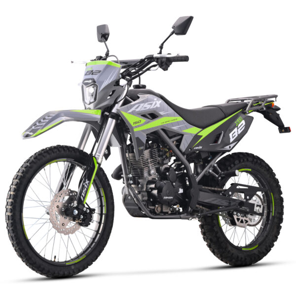CROSS ASIX XB82 150 - Limonka (3) ASIX XB72 150 4T 19/16'', MAN 5B, E-START + LAMPA