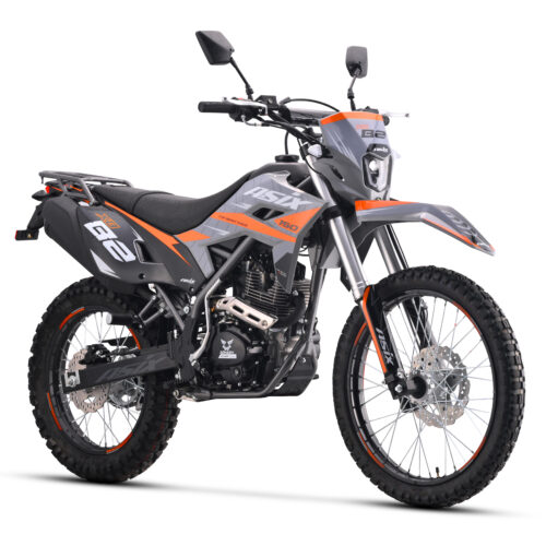 CROSS ASIX XB82 150 - Pomarańcz (4) (1) ASIX XB72 150 4T 19/16'', MAN 5B, E-START + LAMPA