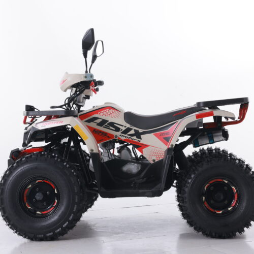 ASIX HUNTER 125 4T 8'', 1+R, E-START + LISTWA LED