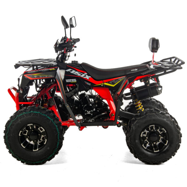 QUAD ASIX COMMANDER 125-06 ASIX COMMANDER 125 4T 8", 1+R / 3+R, E-START + ALU + HAK(3+R) + LISTWA LED