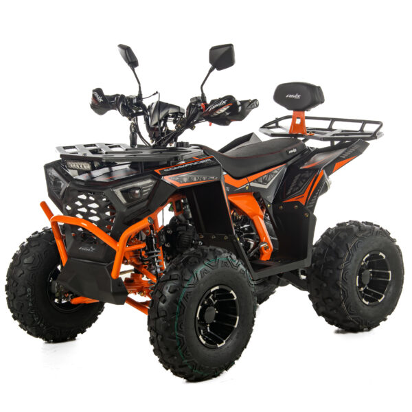 QUAD ASIX COMMANDER 125-13 ASIX COMMANDER 125 4T 8", 1+R / 3+R, E-START + ALU + HAK(3+R) + LISTWA LED
