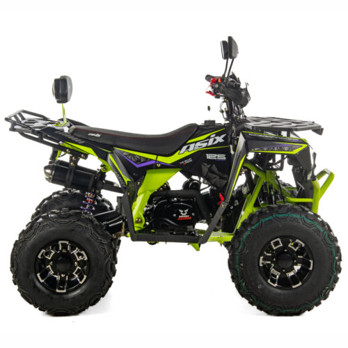 QUAD ASIX COMMANDER 125-15 ASIX COMMANDER 125 4T 8", 1+R / 3+R, E-START + ALU + HAK(3+R) + LISTWA LED
