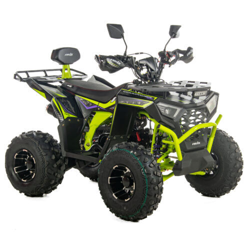 QUAD ASIX COMMANDER 125-16 ASIX COMMANDER 125 4T 8", 1+R / 3+R, E-START + ALU + HAK(3+R) + LISTWA LED