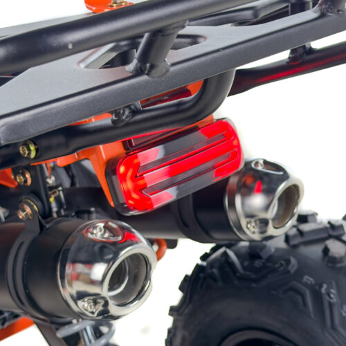 QUAD ASIX COMMANDER 125-31 ASIX COMMANDER 125 4T 8", 1+R / 3+R, E-START + ALU + HAK(3+R) + LISTWA LED