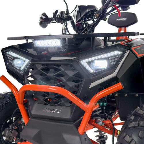 QUAD ASIX COMMANDER 125-39 ASIX COMMANDER 125 4T 8", 1+R / 3+R, E-START + ALU + HAK(3+R) + LISTWA LED