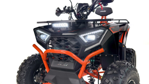 QUAD ASIX COMMANDER 125-39 ASIX COMMANDER 125 4T 8", 1+R / 3+R, E-START + ALU + HAK(3+R) + LISTWA LED