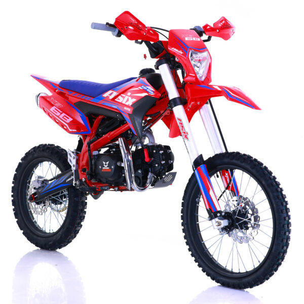 ASIX XB68 125 4T 19/16'', MAN 4B, E-START + LAMPA