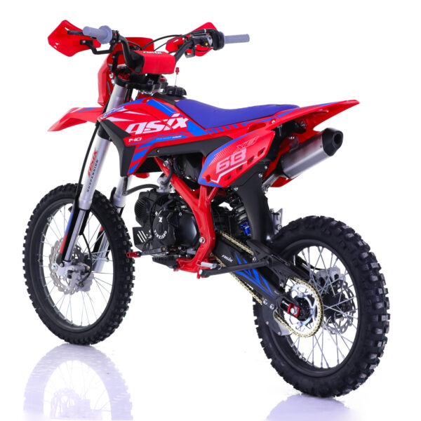 ASIX XB68 140 4T 19/16'', MAN 4B, E-START + LAMPA + CHŁODNICA OLEJU