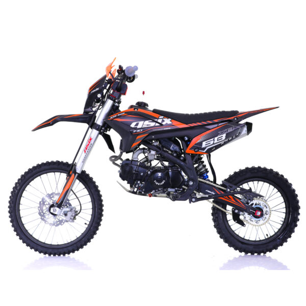 ASIX XB68 140 4T 19/16'', MAN 4B, E-START + LAMPA + CHŁODNICA OLEJU
